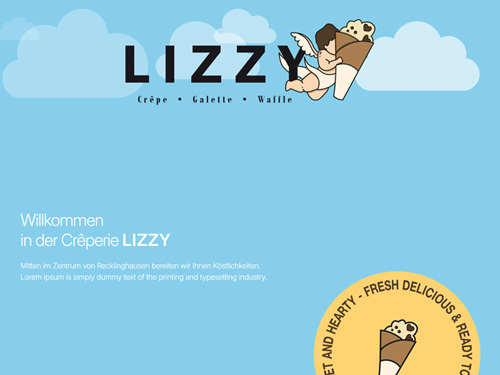 Webseite Lizzy
