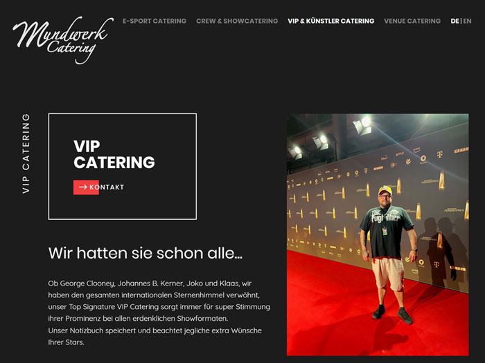 Screenshot mundwerk-catering.de